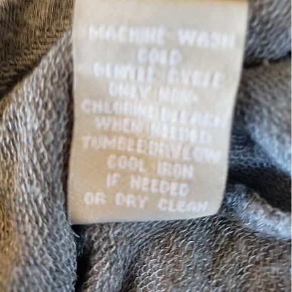 joan vass studio L gray sleeveless tank - Picture 6 of 7